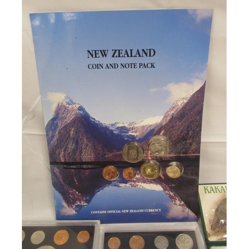 417 - Large collection of New Zealand proof coins and sets, from the Royal Mint, Royal Australian Mint, Re... 