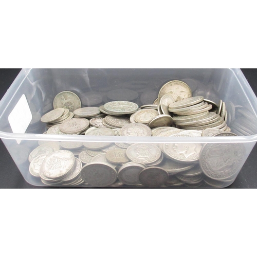 421 - Collection of 1920-29 GB silver coins inc. florins, shillings, half-crowns, etc. (gross weight 30.06... 