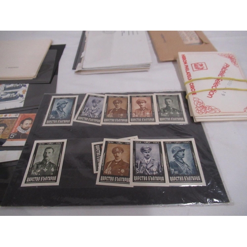 464 - Dark orange folder cont. c20th Commonwealth stamps, majority used, some mint, covering Canada, Grena... 