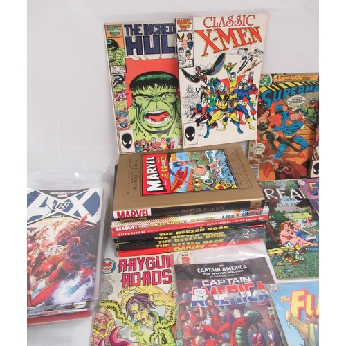 473 - Large mixed assorted collection of comics and books from Marvel, DC, Image, Dark Horse, etc. inc. Co... 