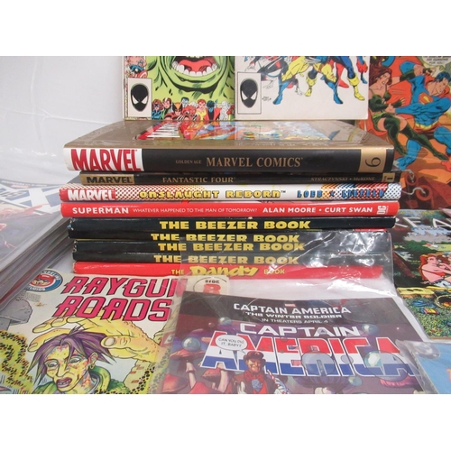 473 - Large mixed assorted collection of comics and books from Marvel, DC, Image, Dark Horse, etc. inc. Co... 