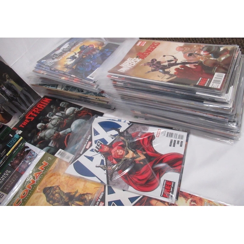 473 - Large mixed assorted collection of comics and books from Marvel, DC, Image, Dark Horse, etc. inc. Co... 