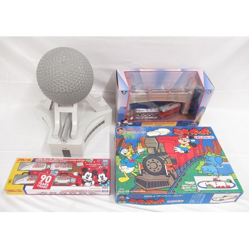 324 - Disney -  Takara Tomy Disney boxed train set, Tomy Japanese import train set, Disney Parks Monorail ... 