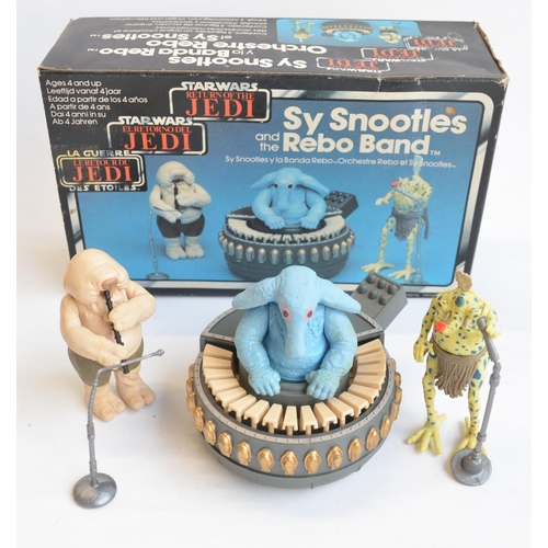 308 - Vintage Palitoy Star Wars Return Of The Jedi Sy Snootles and the Rebo Band action figure set. Models... 