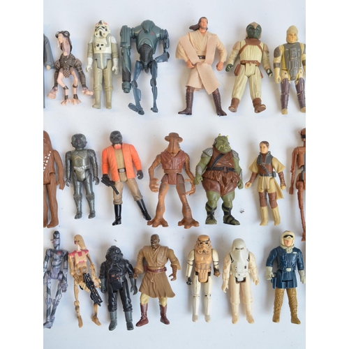 309 - Collection of unboxed Star Wars action figures to include LFL/Kenner, Hasbro etc