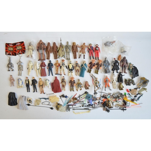 310 - Collection of unboxed Star Wars action figures and accessories from LFL/Kenner, Hasbro and other man... 