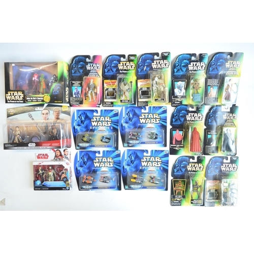 315 - Collection of Star Wars action figure and other related items to include 3x Kenner Freeze Frame sets... 