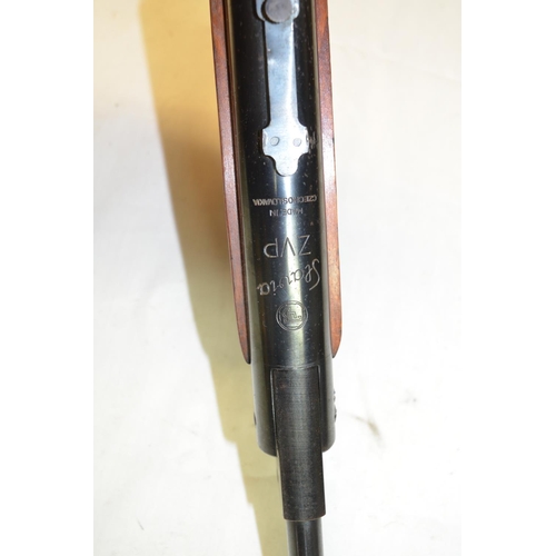 630 - Czech made Slavia .177 break barrel air pistol in full working order and good overall used condition... 