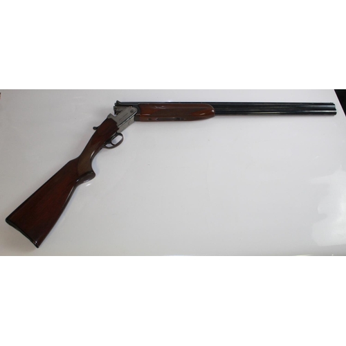 536 - AYA 12 bore over under Shotgun. Single trigger, Ejector. 28ins Barrels, Length of pull 14.5ins. Seri... 