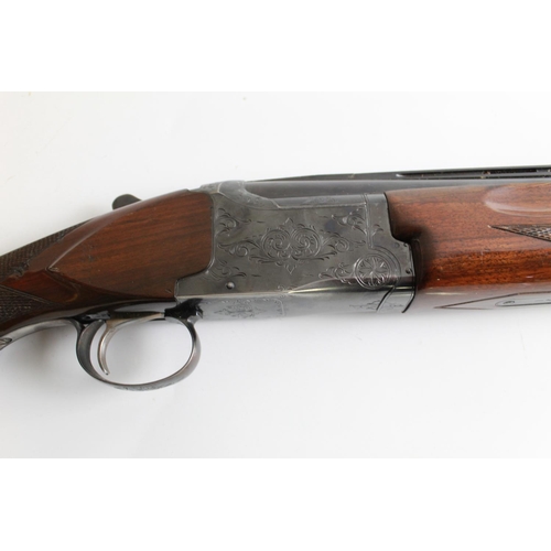 537 - Winchester 101 12bore over under Shotgun. Single Trigger, Ejector. 26ins Barrels, Length of pull 14 ... 