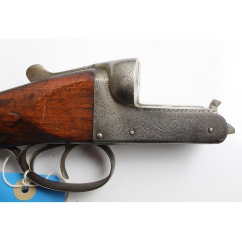 560 - Horsley 12 bore S/S (stock, action and forend only)SN3886. 12bore S/S shotgun (missing hammers) SN 2... 