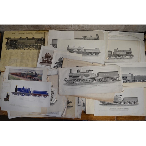 271 - Extensive collection of railway related plans and drawings to include Waterloo and other London base... 