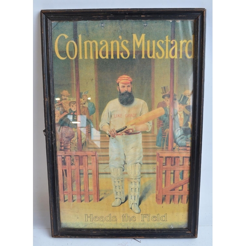 289 - Collection of mostly framed vintage car and advertising photos and prints to include Colman's Mustar... 