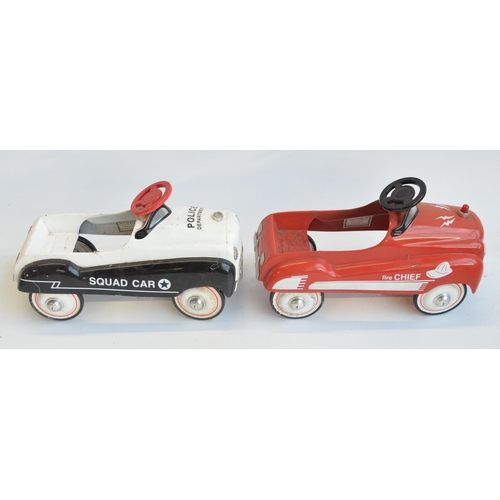 217 - Five 1/3 scale diecast and pressed metal limited edition pedal cars from Xonex (all of 10,000) to in... 