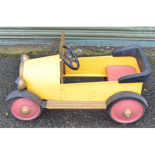 215 - Full sized child's pedal car 