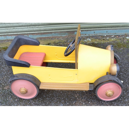 215 - Full sized child's pedal car 