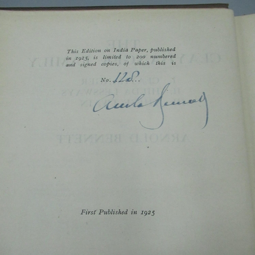 878 - Bennett (Arnold) The Clayhanger Family, Methuen and Co, 1st Edition 1925 Limited Edition of 200 numb... 