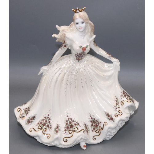 248 - Coalport limited edition figure - Cinderella, modelled by Jack Glynn, 418/2000, H22cm