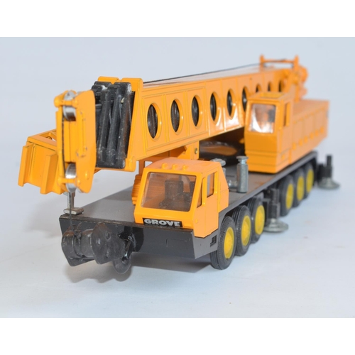 415 - Two boxed NZG 1/50 scale diecast plant models to include a Grove TM1400 Hydraulic Crane Truck in goo... 