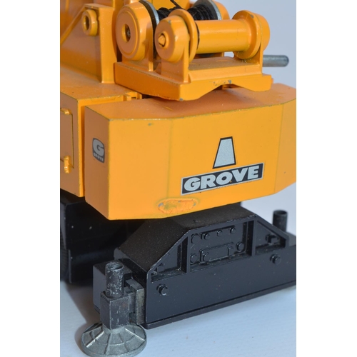 415 - Two boxed NZG 1/50 scale diecast plant models to include a Grove TM1400 Hydraulic Crane Truck in goo... 