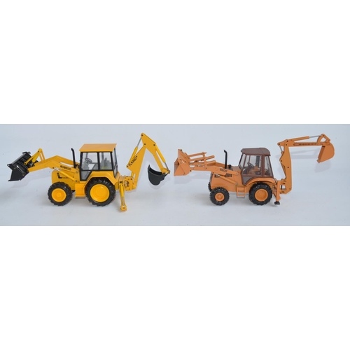 421 - Seven 1/35 scale diecast plant models to include an Old Cars Komatsu PW95 Wheeled Excavator (model e... 