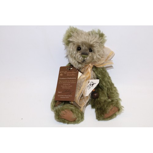 150 - WITHDRAWN Charlie Bears by Isabelle Lee - 'Minty' SJ5046, ltd. ed. 203/500, with neck tags