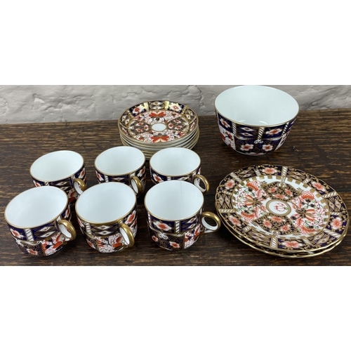 338 - Collection of Royal Crown Derby Traditional Imari teaware