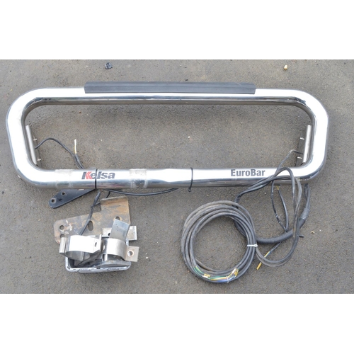 1321 - Kelsa Eurobar stainless steel truck bumper