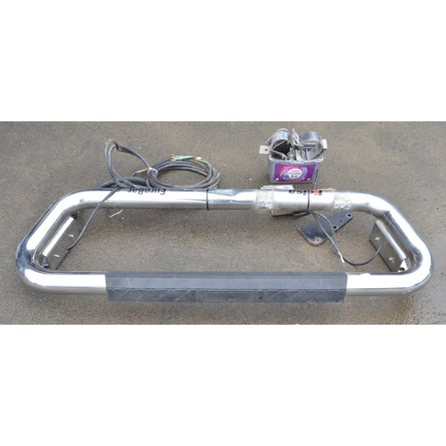 1321 - Kelsa Eurobar stainless steel truck bumper