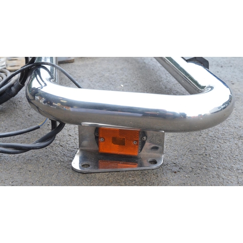 1321 - Kelsa Eurobar stainless steel truck bumper