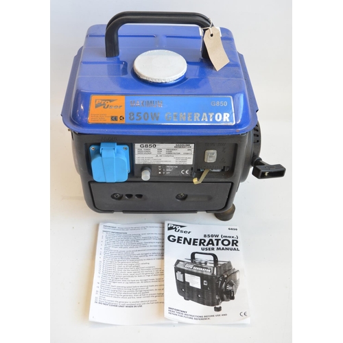 1339 - A Clarke CD1 1 inch petrol driven water pump with instructions and a Clarke airless spraygun (looks ... 