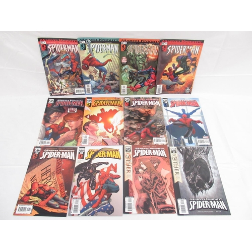 308 - Marvels Spiderman - large mixed collection of Spiderman comics to include: Web of Spider-Man (1985-1... 