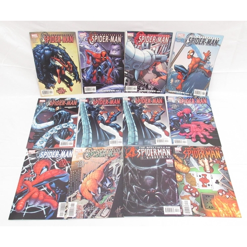 308 - Marvels Spiderman - large mixed collection of Spiderman comics to include: Web of Spider-Man (1985-1... 