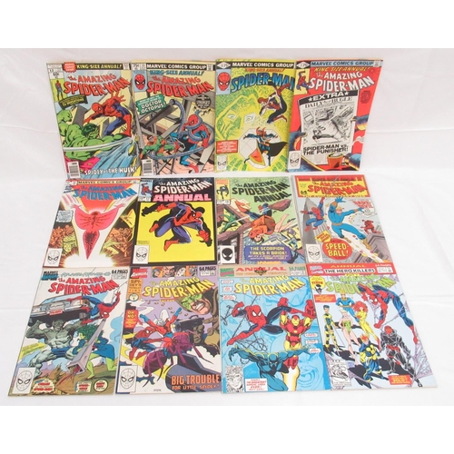 308 - Marvels Spiderman - large mixed collection of Spiderman comics to include: Web of Spider-Man (1985-1... 