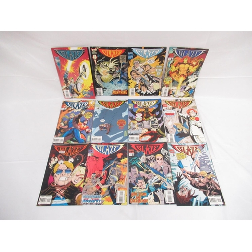 314 - Assorted Marvel comics to include: Blaze (1994-1995)#1-12,  Blaze Legacy of Blood 4 issue mini-serie... 