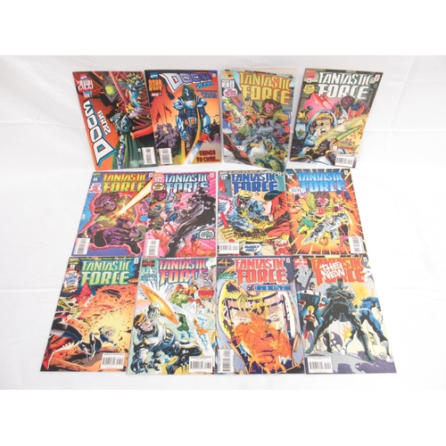 316 - Marvels Fantastic Four universe related comics to include: Doom 2099AD #1-13, 15-19, 21, 23-27, 29-3... 