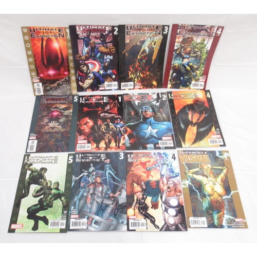 318 - Large mixed collection of Marvel Ultimate Six, Ultimate Spider-Man, Ultimate Fantastic Four, Ultimat... 