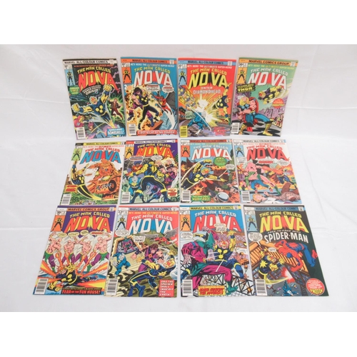 319 - Assorted collection of Marvel comics to include: The Man Called Nova (1976-79) #1-25, ROM (1979-1986... 