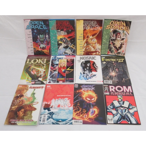 319 - Assorted collection of Marvel comics to include: The Man Called Nova (1976-79) #1-25, ROM (1979-1986... 