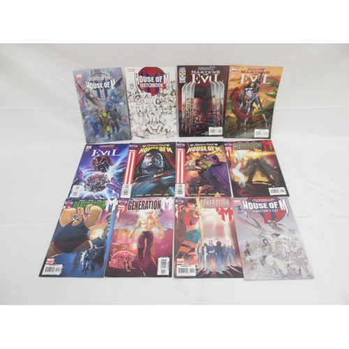 322 - Marvel House of M & Decimation related comics inc. One-Shots, issues from limited series, etc. such ... 