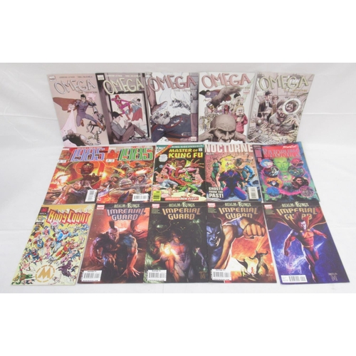 327 - Marvel - assorted collection of Marvel comics to include: Marvel Super Heroes Secret Wars 12 issue l... 