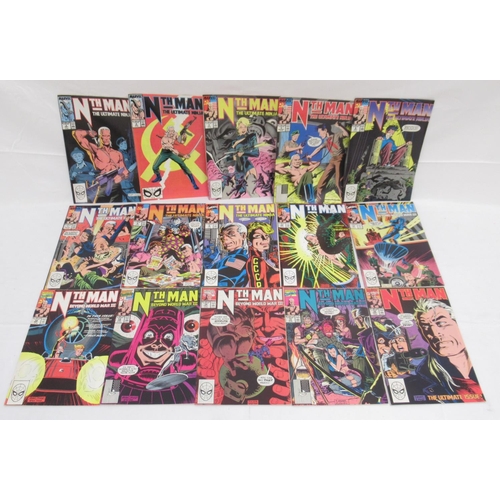 328 - Marvel - assorted collection of Marvel comics to include: Wonderman (1991-1994) #1-29, Nth Man The U... 