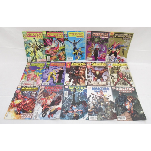 328 - Marvel - assorted collection of Marvel comics to include: Wonderman (1991-1994) #1-29, Nth Man The U... 