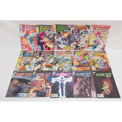 329 - Marvel -assorted collection of Marvel comics to include: Silver Surfer(1987-88) #2, 5-10, 21, 24, 26... 