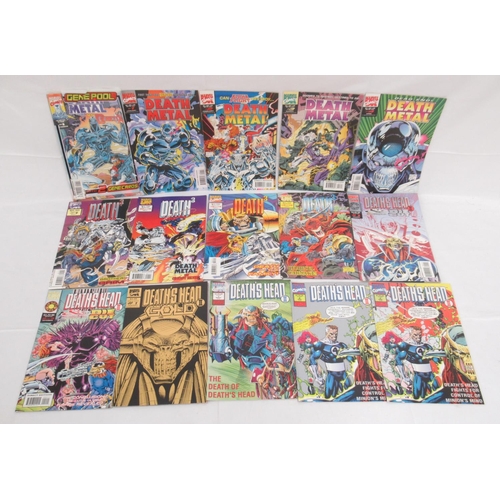 330 - Marvel - assorted collection of Marvel comics to include: Super Soldiers (1993) #1-8, Warheads (1992... 