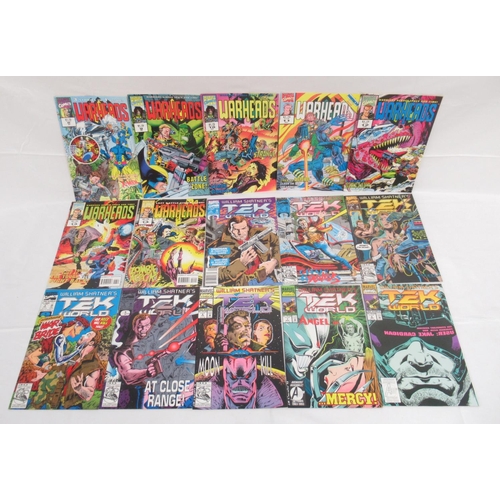 330 - Marvel - assorted collection of Marvel comics to include: Super Soldiers (1993) #1-8, Warheads (1992... 