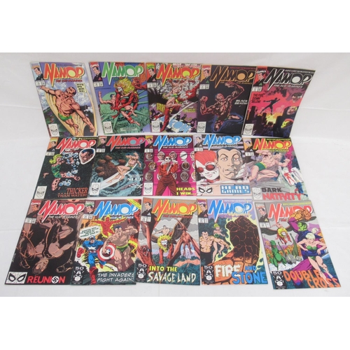 Marvel - large assorted collection of Marvel comics to include: Namor the Sub-Mariner (1990-1995) #1-12, 15, 17-25, 27, 30, 32, 36, 37, 40-46, 50-52, 55, 56 & 60, Ravage 2099 (1992-1995) #1-14 & 16-33, Mephisto Vs. (1987) 4 issue limited series, Solo Avengers (1987-89)#1-20, Hawkeye (1994) #1-4, Hawkeye (1983) 4 issue limited series, Enders Game #1 & 2 of 5 issue limited series, Madrox (2004-2005) #1-5, Maverick (1997-1998) #1-5 & 9, various other comics inc. Civil War, etc. (300)