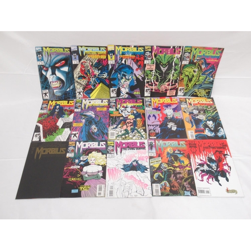 334 - Marvel comic -Morbius Revisited #1, Morbius: The Living Vampires (1992-1995) #1-15, 17-20 & 24-28, H... 