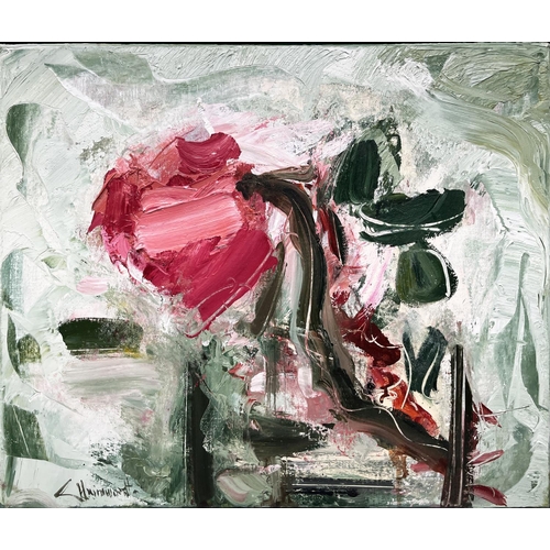 1226 - George Hainsworth (British Contemporary); 'Rose (Autumn)', oil on canvas, signed, dated 2015 verso, ... 