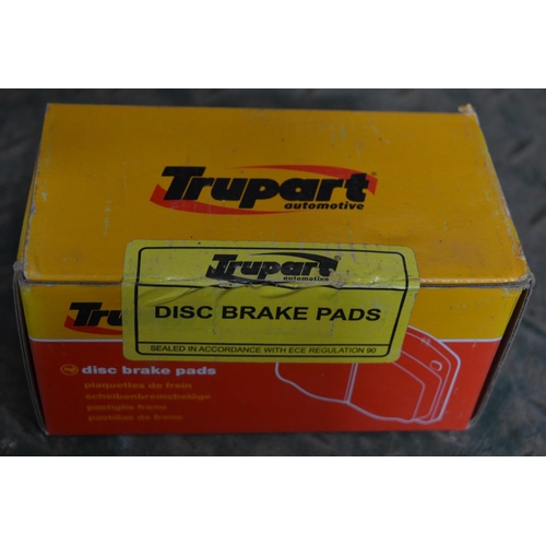 260 - Eleven unused boxed Trupart DP8871RS Land Rover Defender front brake pads sets, all security seals i... 